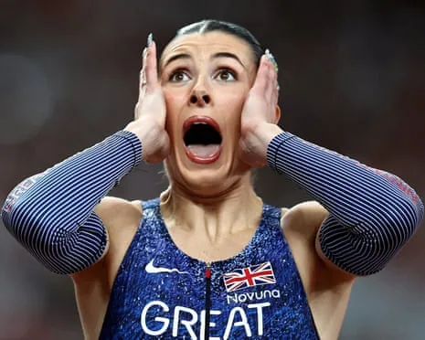 GB Sprinter Amy Hunt Celebrates Shock Second Place