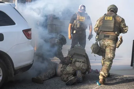 Federal Authorities Deploy Teargas and Pepper Balls to Disperse Illinois Immigration Protest